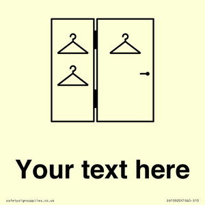 Custom information:  Large Changing room